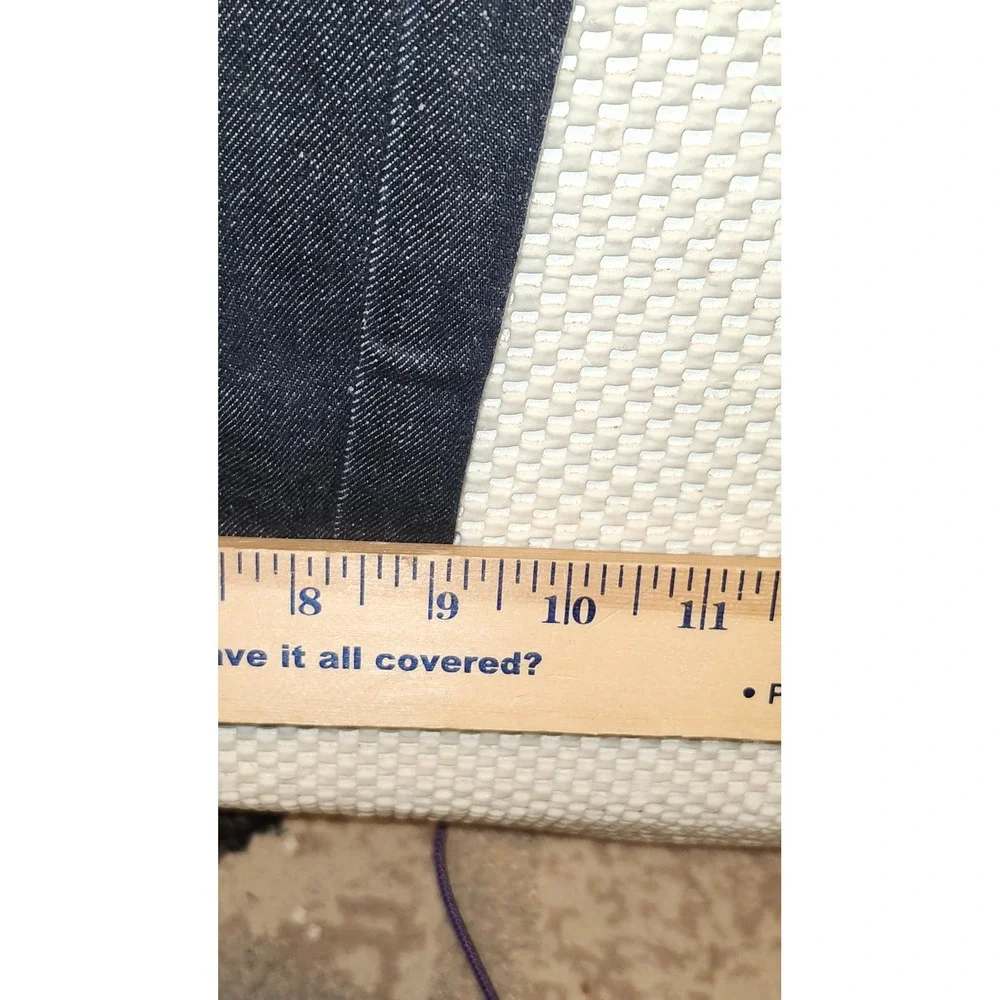 Z Zegna Mens Indigo Blue Straight Leg Stretch Denim Jeans Size 40x34 73ASC2